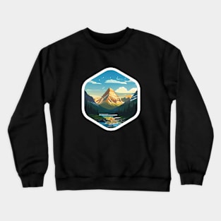 Glacier national park Crewneck Sweatshirt